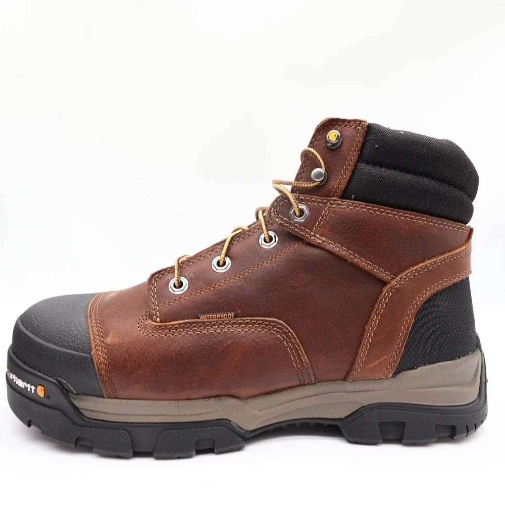 Carhartt Work Boots Mens 10.5 M Ground Force Waterproof Composite Toe CME6355